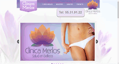 Desktop Screenshot of clinicamerlos.com